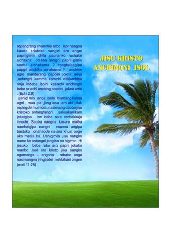 Jisu Kristo Anchingni isol 